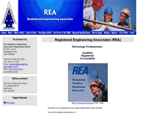 Tablet Screenshot of engineering-associates.org.nz